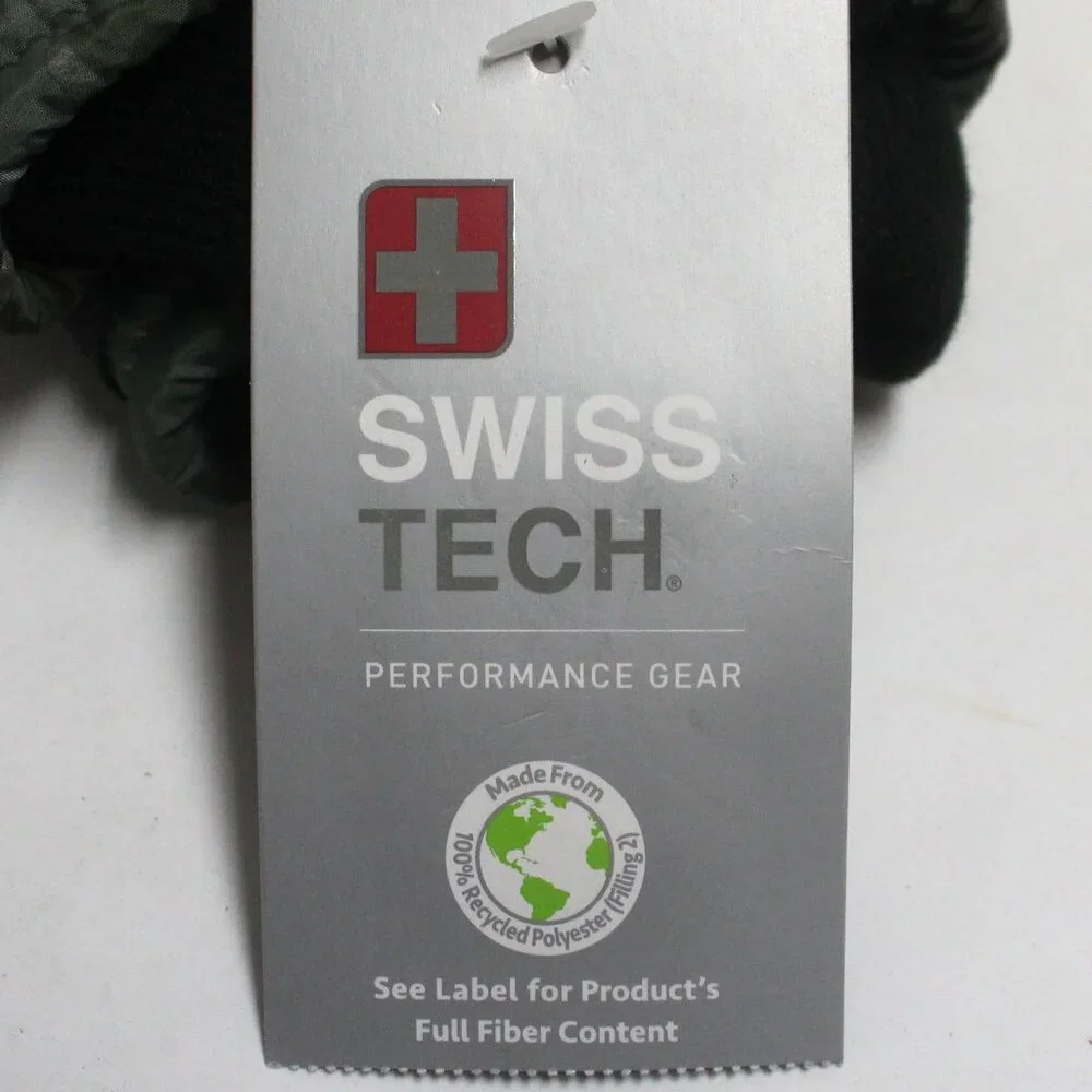 Swiss Tech S-M Black and Camouflage Peakproof Waterproof Ski Glove
